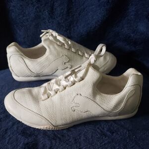 Vintage Retired Puma Speed Cat White Athletic Shoes